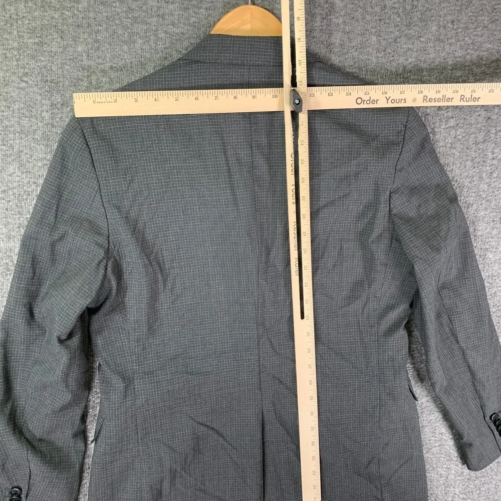 Banana Republic Blazer Jacket Men 38S Slim Smart Weight Performance Sport Coat